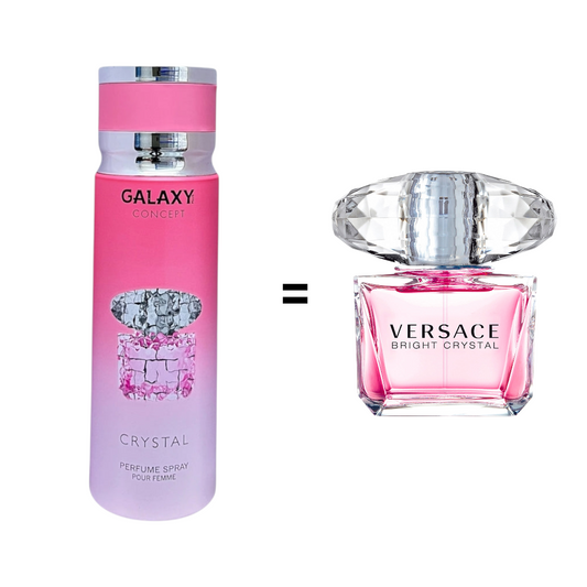 Perfume Spray Galaxy Concept Crystal