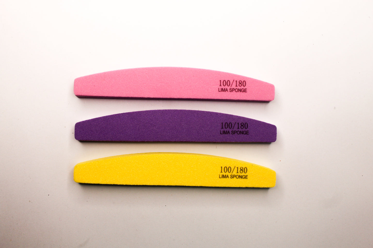 Paquete 3 pzas. Limas Sponge para manicura y pedicura