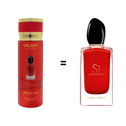 Perfume Spray Galaxy Concept Passion