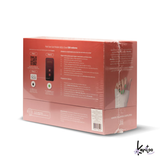 Kit de Esmaltes de uñas en gel BRUNOX - Personalizable.