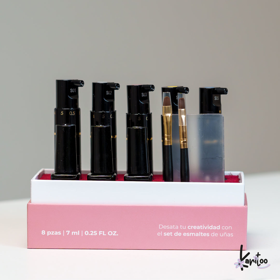 Kit de Esmaltes de uñas en gel BRUNOX - Personalizable.