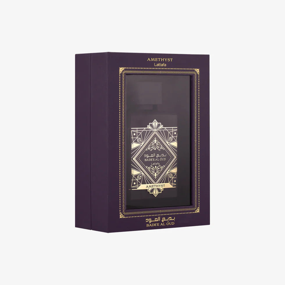 Lattafa  Badee Al Oud Amethyst Unisex - 100 ml Eua De Parfum
